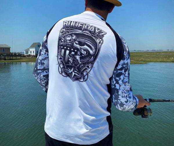 Blue Dayz Pro-Formance Long Sleeve Fishing Shirt