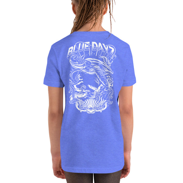 YOUTH - Back and Front SEA TURTLE SHORT SLEEVE T-SHIRT