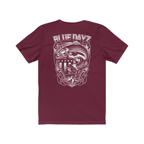 Striped Bass - T-Shirt in Dark Colors