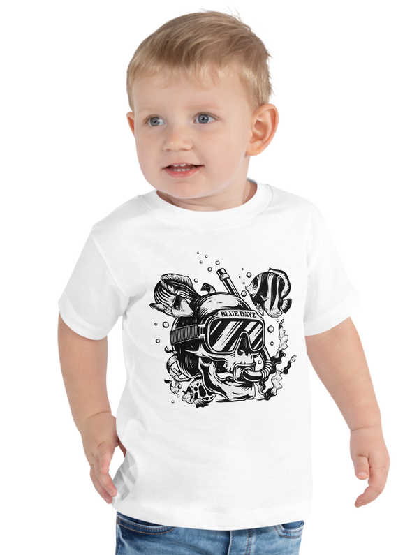 Toddler - Short Sleeve Skull T-shirt