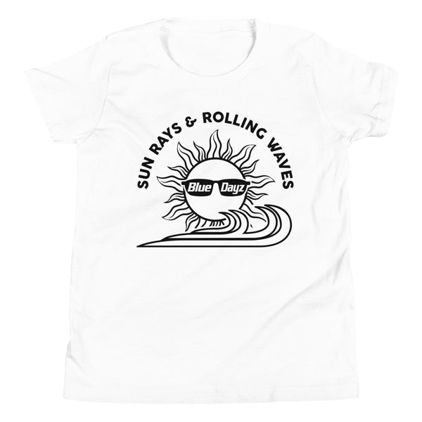 Youth - Short Sleeve Sun Rays & Rolling Waves T-Shirt