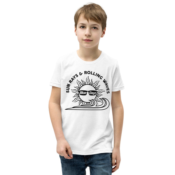 Youth - Short Sleeve Sun Rays & Rolling Waves T-Shirt